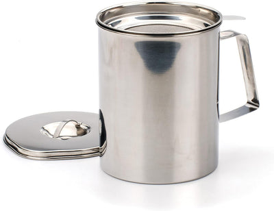 Olla acero inox para freidora 6 tazas con colador