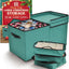 Caja almacenamiento navideño 8 bandejas 128