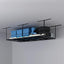 Estante techo garaje 4x8 ajustable resistente metal