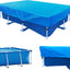 Cubierta piscina rectangular 87x59" azul