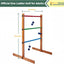 Set escalera golf madera 6 bolas bolsa transporte
