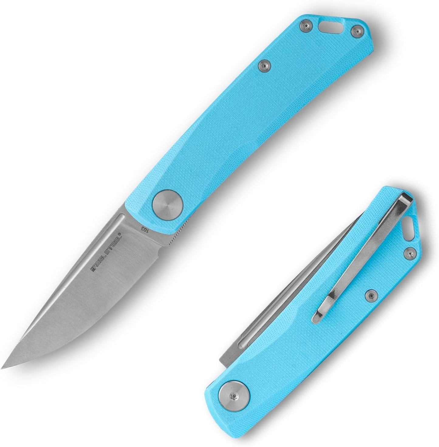 Cuchillo plegable D2 2.8" mango G10 EDC