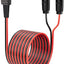 Cable solar 10AWG con XT60i para estación energía portátil