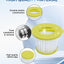 Filtros vacío comp Ryobi ONE 18V PCL700-705 4 Pzas