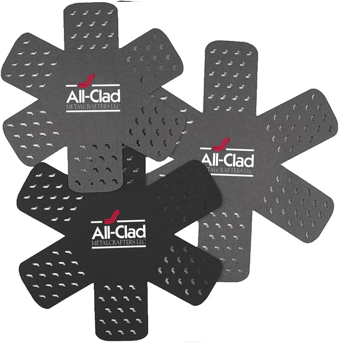 Protectores cocina All-Clad para olla sartén 3 pzas negro