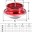 Carburador filtro aire 38mm entrada rápida Gy6 Vm22 Px22 Rojo