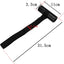 Bucles para maletero capo 4 correas poliester negro universal