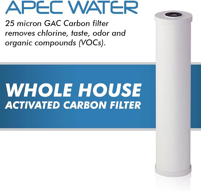Filtro agua carbono sistema BB 20" APEC