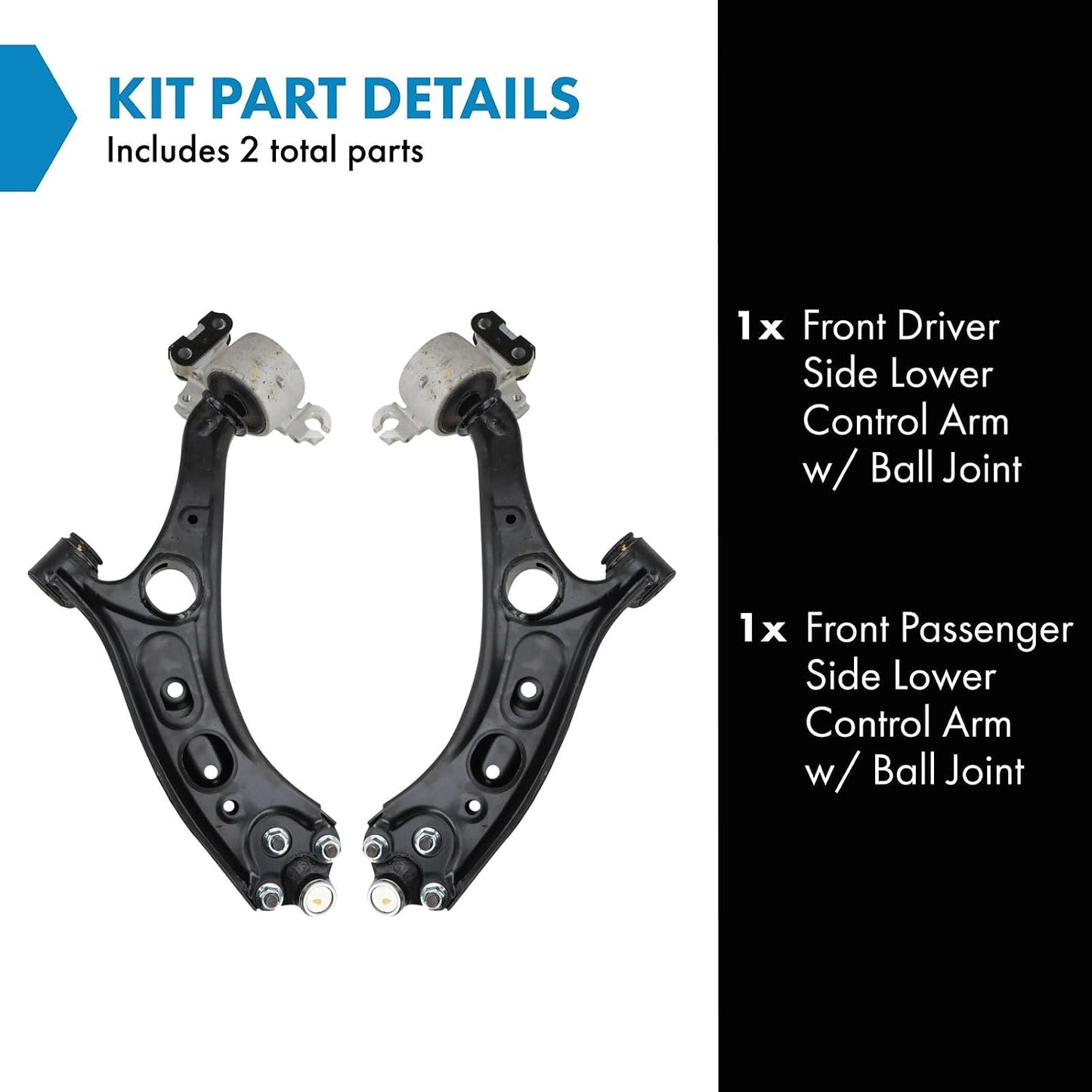 Brazo control inferior y junta esférica para Honda CR-V