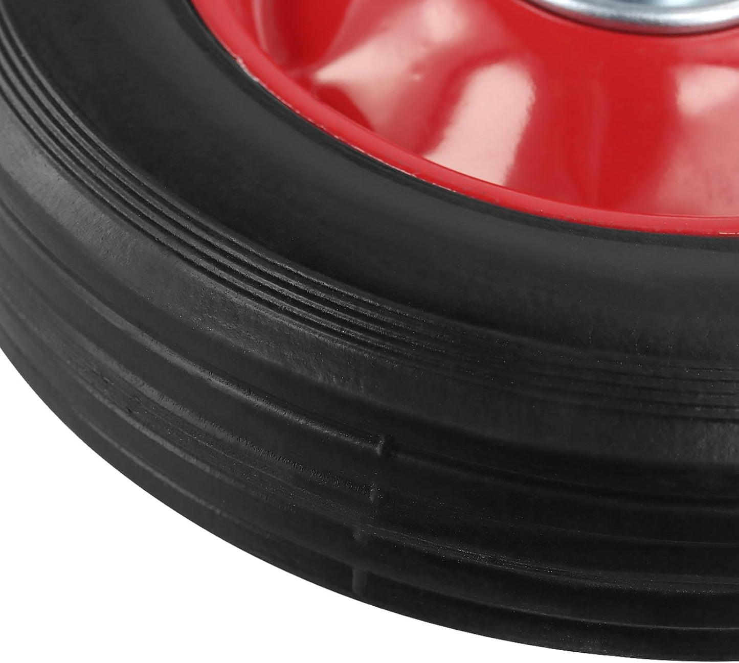 6 Neumáticos Goma 6x1.5" Agujero 1/2" Rueda Camión 176lb