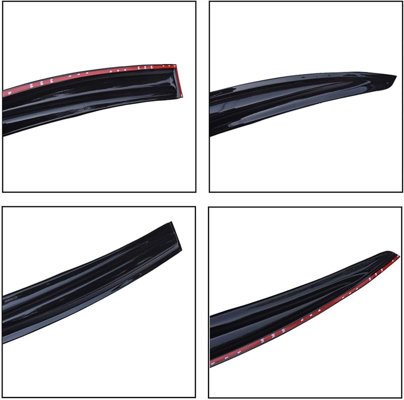 Visera ahumada deflector viento protector lluvia Chevy Cruz J