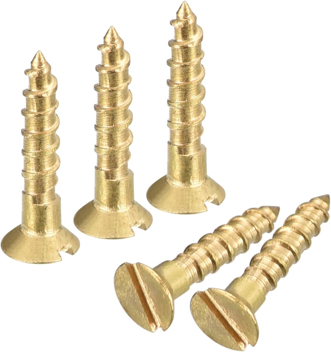 Tornillos latón M1.0 anurado para muebles