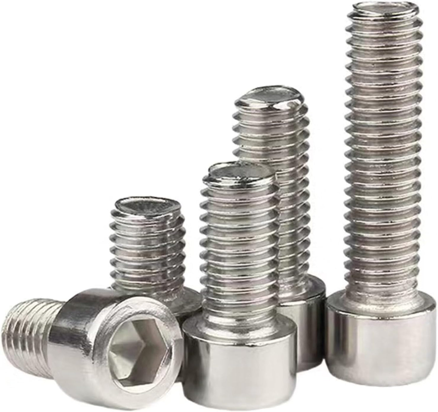 Tapa hexagonal Allen acero inox 201 M8 10 pzas