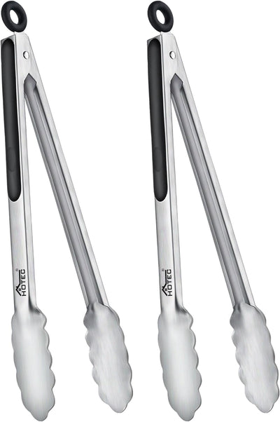 Pinzas acero inox set 2-12 agarre antiderrap