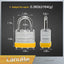 Candado laminado con llave 1.575" pack 12