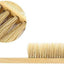 2 Pzas Cepillo Abeja Natural Crin Caballo Madera