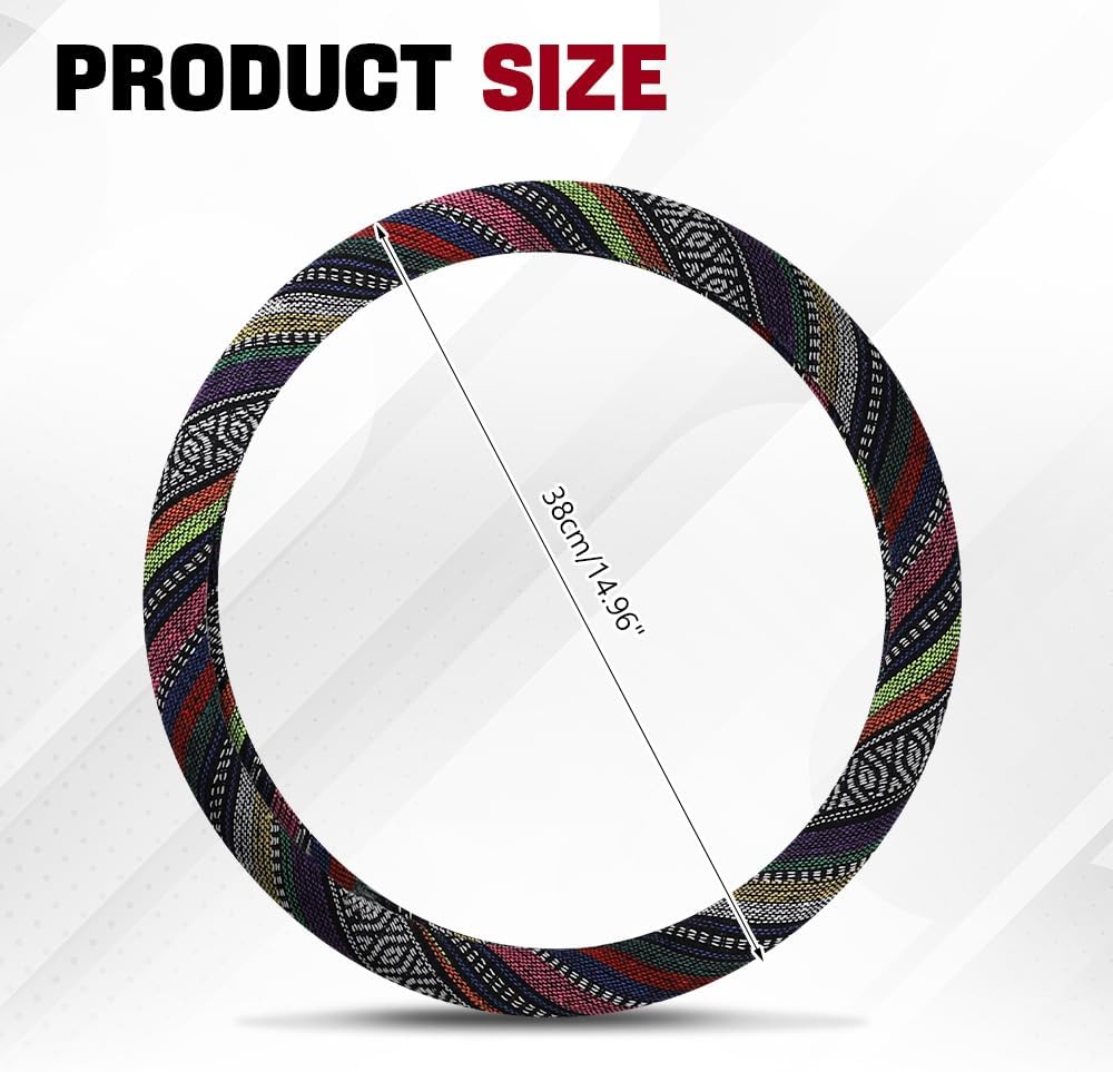 Funda volante bohemia antiderrap 14.5-15"