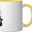 Taza Cerámica Juego de Tacos para Niños Amarillo/Blanco