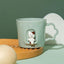 Taza cerámica diseño gato figura hecha a mano regalo niños