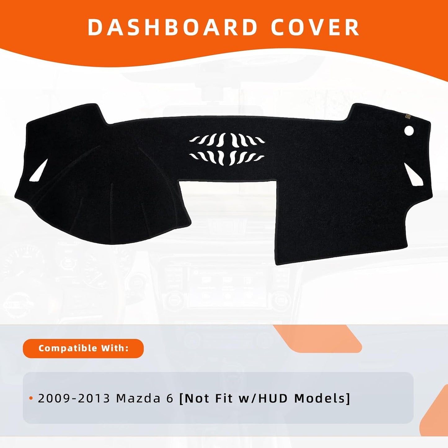 Funda salpicadero antirreflejos Mazda 6 09-13