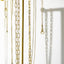 Soporte collares cerámica 6pulg x1ft expositor joyas blanco