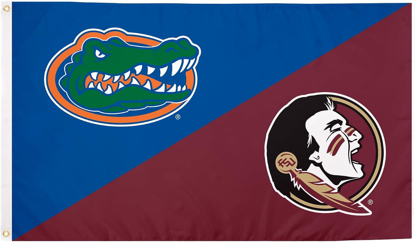 Pancartas FSU Seminoles vs UF Gators 3x5ft poliéster