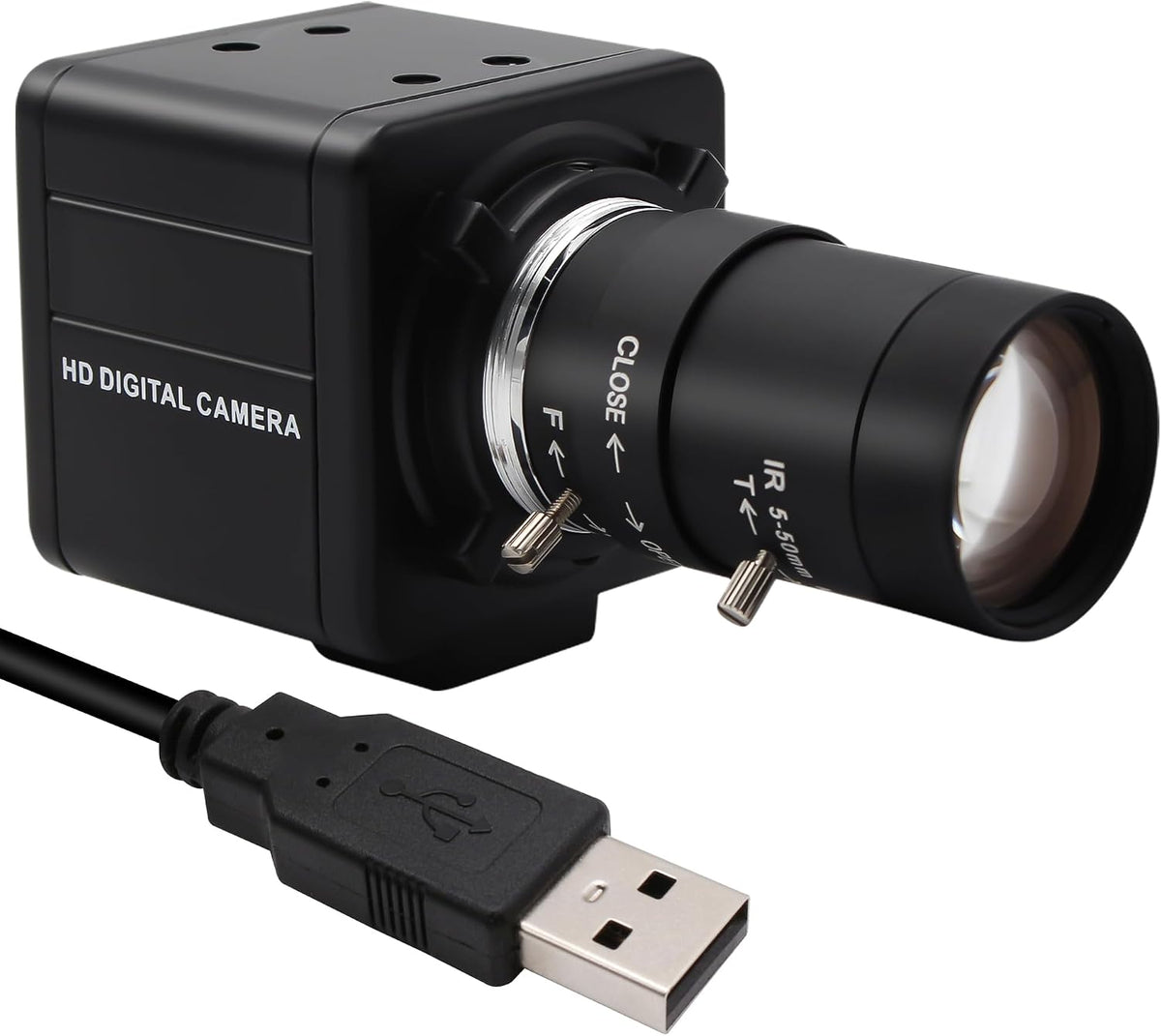 Cámara USB 5MP HD con lente zoom 10X para Skype Zoom