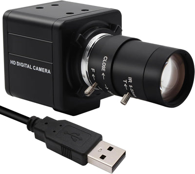 Cámara USB 5MP HD con lente zoom 10X para Skype Zoom