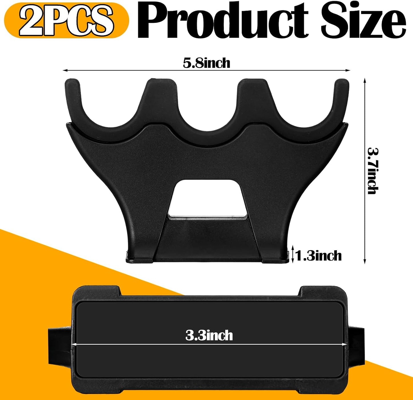 2 Soportes Magnéticos para Caña de Pescar Camión Cama Puerta