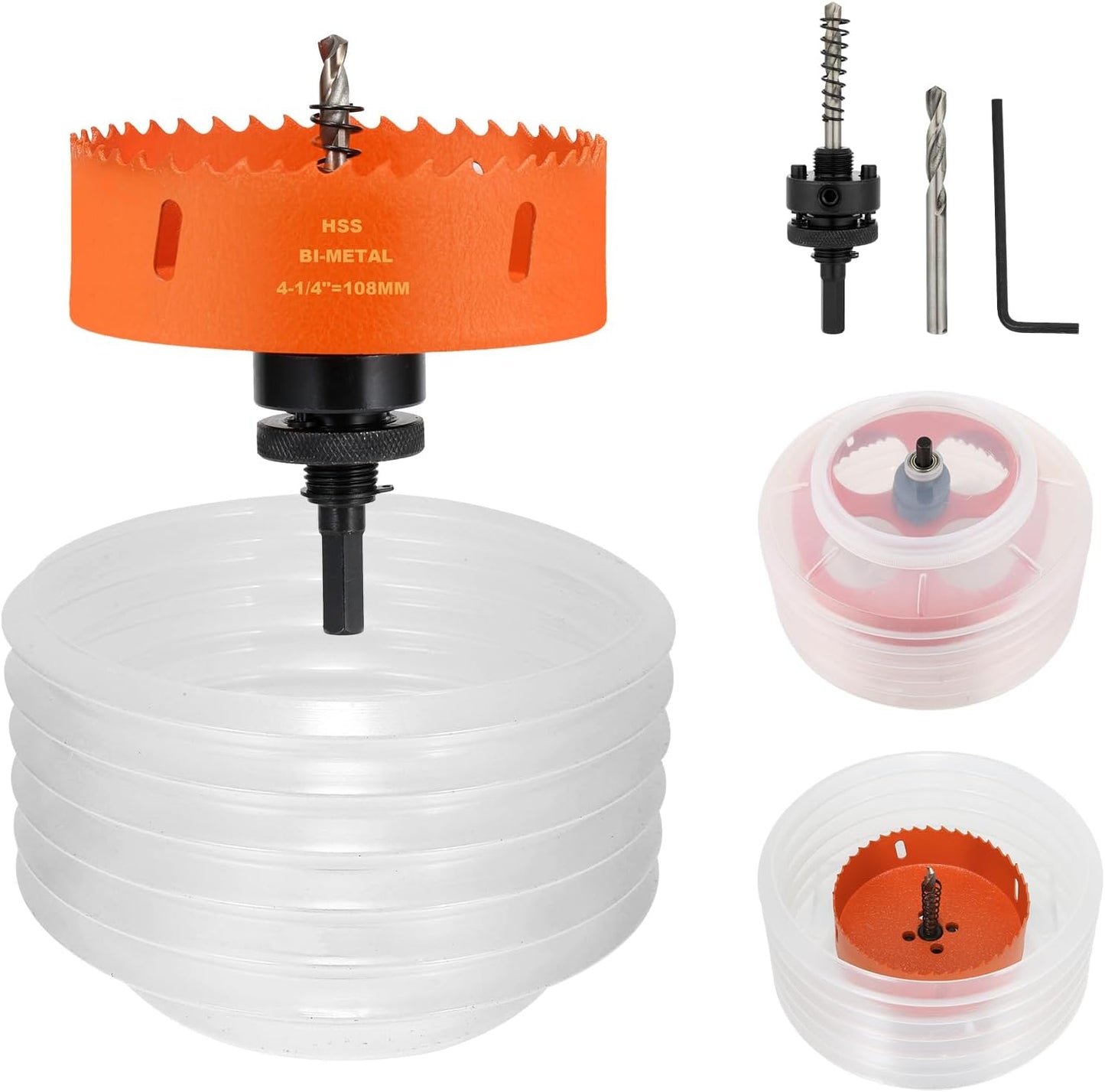 Sierra agujero 4.25pulg para luces empotradas LED techo madera