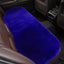 Funda asiento auto piel oveja antiderrap azul