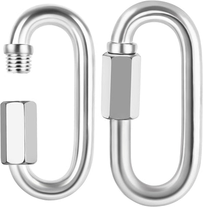 Conector cadena acero inox 304 mosquetón D 1/2"