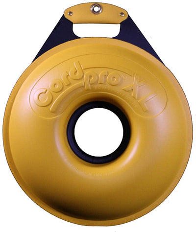 Organiz. cables mangueras color amarillo XL
