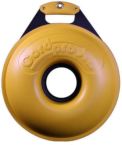 Organiz. cables mangueras color amarillo XL