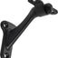 2 Soportes Pasamano 3pulg Negro Mate Alta Resistencia