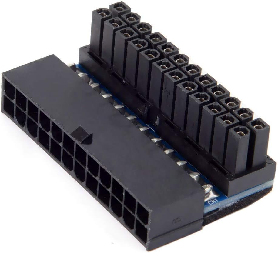 Adaptador 24pin ATX 90 grados para placa base PC