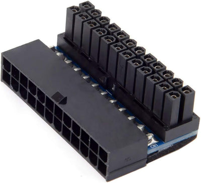 Adaptador 24pin ATX 90 grados para placa base PC