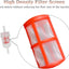 Filtro combustible 1/4x5/16 pulg para motos UTV 10 pzas