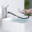 Grifo lavabo alto 3 modos pulverización orificio único