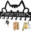 Soporte llaves de gato pared baño puerta entrada organiz.