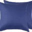 2 Pzas Fundas Almohada Exteriores Impermeables 16x16" Azul