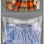 Organiz. ropa infantil semanal colgante gris