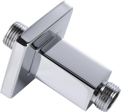 Brazo ducha recto montaje techo 3pulg cromo pulido