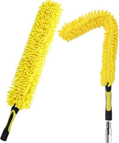Limpiador aspas ventilador cepillo extraible poste acme