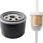 Kit filtro aire aceite combustible cortacésped LA120 LA130