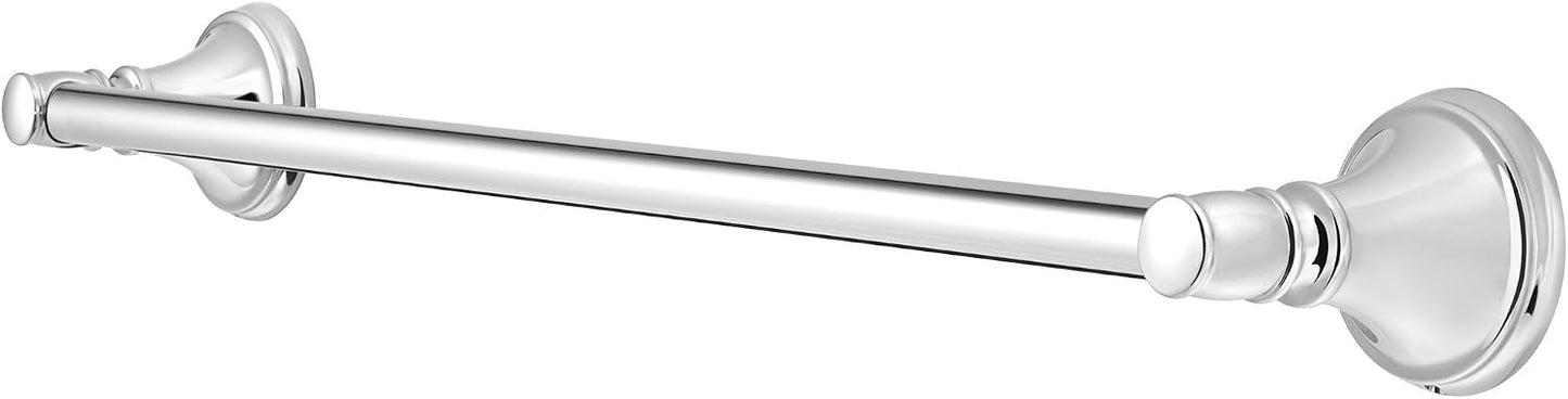 Toallero 24pulg cromo pulido para Baño y Cocina con Soporte