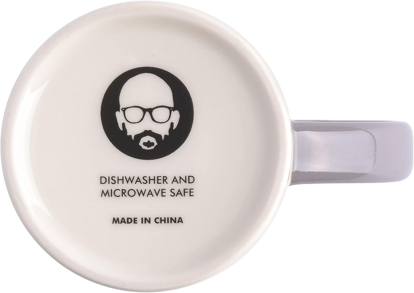 Taza tatuaje con leche tenedor batidor 15oz