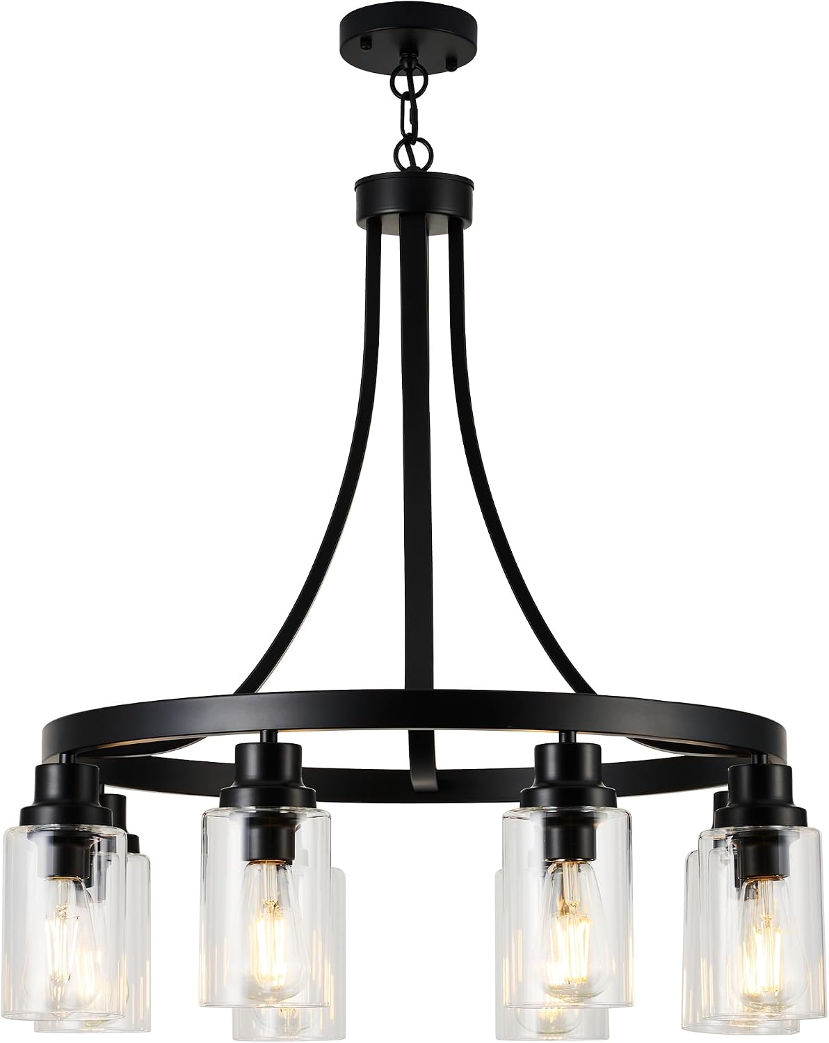 Candelabro 8 luces para comedor cocina lámpara colgante