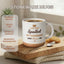 Taza Cerámica 13oz para Café Frío y Caliente