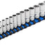 Set 13 Llaves 1/4" 4-15mm Acabado Cromado